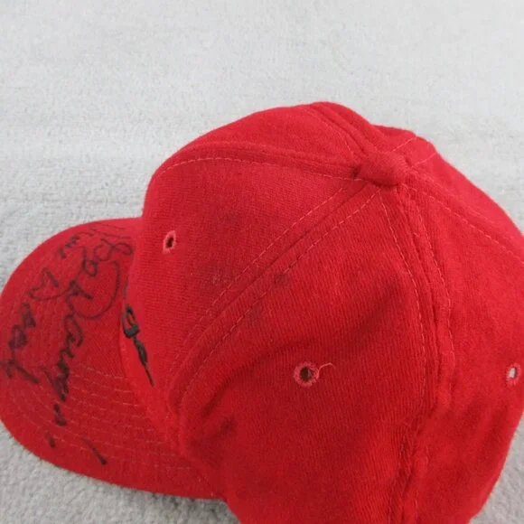 VINTAGE Georgia Bulldogs Sports Specialties Hat Cap Signed Vince Dooley Snapback - Picture 4 of 11